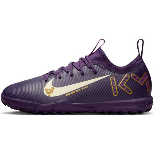 Nike紫色低帮足球鞋