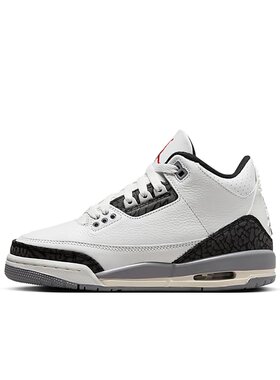 Jordan白色GS运动中帮篮球鞋