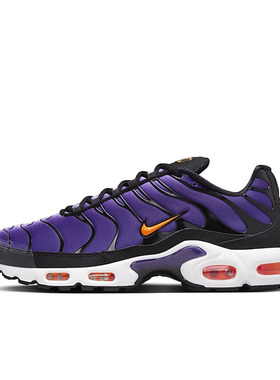 Nike Air Max Plus 紫黑色 男款 低帮 生活休闲运动鞋DX0755-500