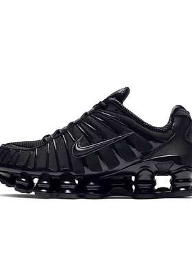Nike Shox 黑色 女子 运动休闲复古潮流舒适低帮跑步鞋AR3566-002
