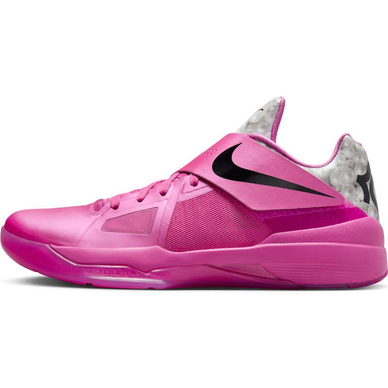 Nike KD 4 Retro 粉色 男款 低帮复古休闲运动篮球鞋HF9098-600图片
