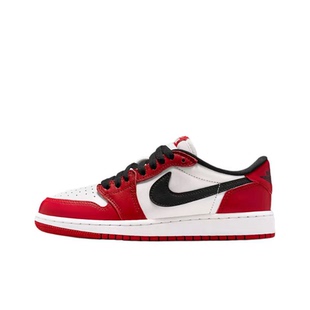Jordan 红白色 GS大童 低帮 运动休闲儿童篮球鞋HQ6999-600