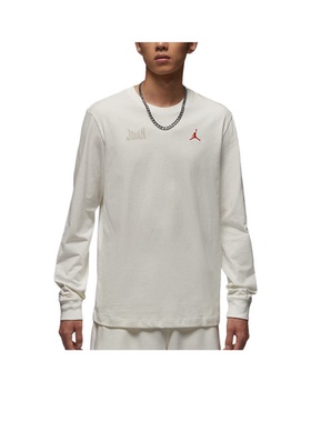 Jordan 男款 休闲潮流 圆领套头长袖T恤IM3387-133
