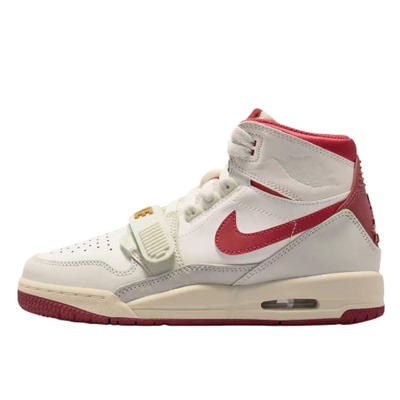 AJ312米红色高帮休闲篮球鞋