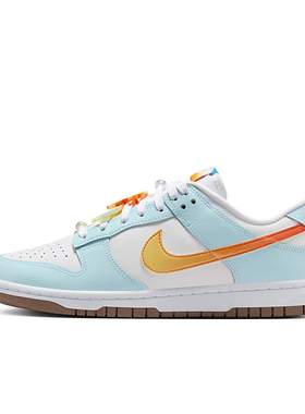 Nike Dunk Low 白蓝色 女款 低帮 休闲运动板鞋IB8877-191