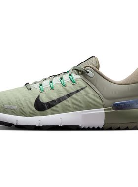 Nike Free Golf NN 绿色 男款 低帮生活休闲鞋FN0332-300