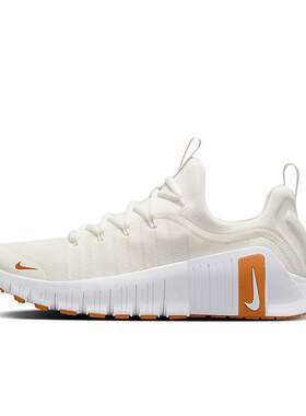 Nike Free Metcon 6 白色 女款 低帮潮流休闲训练鞋FJ7126-103