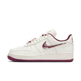 FZ5068 Nike 161 AF1白紅色女子運動休閑舒適低幫板鞋 Air Force