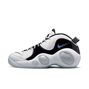 Nike Zoom Flight 95 白黑色 男款 低帮复古篮球鞋DV0820-100