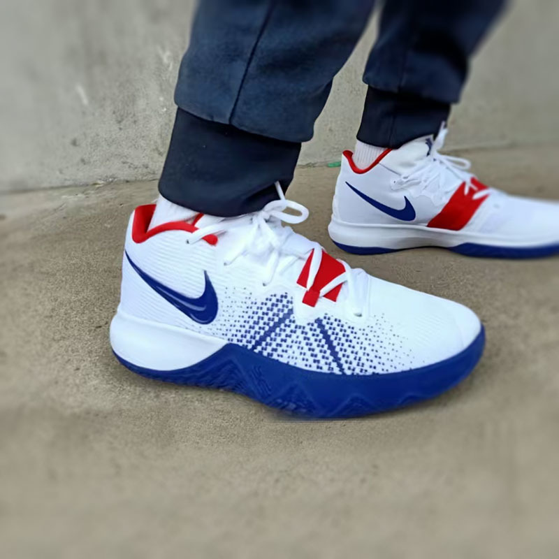 Nike欧文4简版白蓝男实战篮球鞋