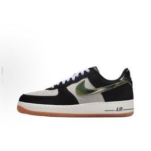 Nike Air Force 1  米黑色 男款 低帮 休闲运动板鞋HQ1967-100