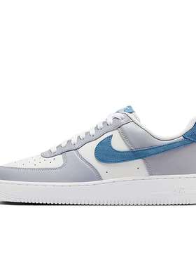 Nike Air Force 1蓝白色男子运动休闲复古舒适低帮板鞋HV1795-141