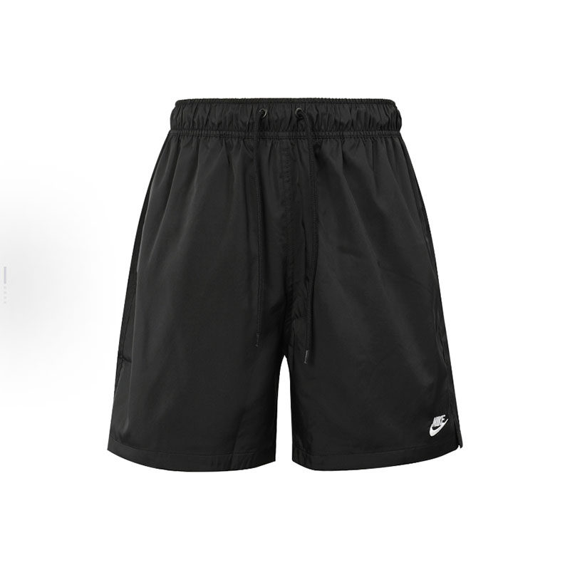 Nike Club 黑色 男子 运动休闲 舒适百搭字母刺绣短裤 FN3308-010