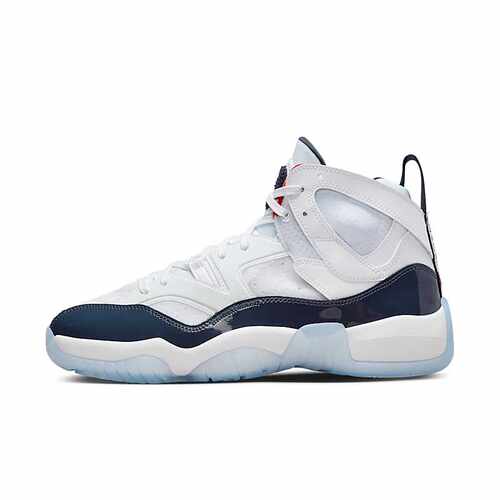 Jordan白蓝男款高帮篮球鞋