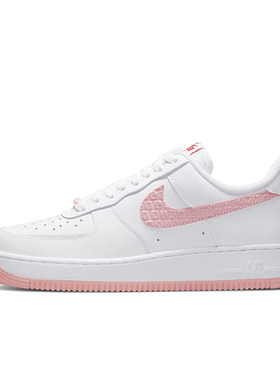 Nike Air Force 1 Low 07 空军一号 白粉 女款低帮板鞋DQ9320-100