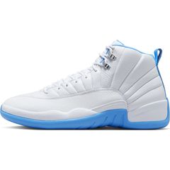 Air Jordan 12 AJ12 白蓝色 男款 高帮复古休闲篮球鞋CT8013-112