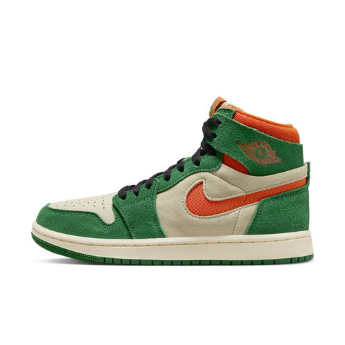 Air Jordan 1 High Zoom CMFT AJ1 绿白女款高帮篮球鞋DV1305-308