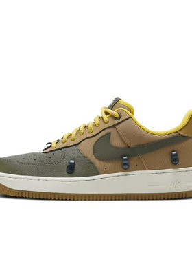 Nike Air Force 1 Low AF1空军一号 棕绿 运动低帮板鞋FV4459-330
