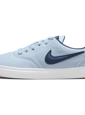 Nike SB Check 蓝色 GS大童 低帮 休闲运动板鞋905373-407