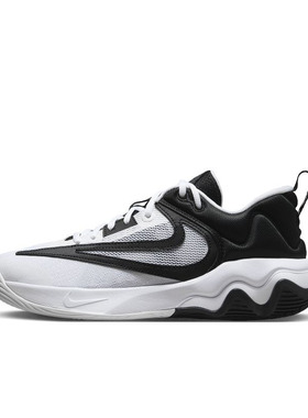 Nike Giannis Immortality 3黑白色男款低帮运动篮球鞋DZ7534-100