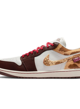 Jordan1马年限定低帮篮球鞋男