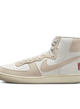 Nike Terminator High 粉白色 男款高帮休闲运动板鞋FD8638-100