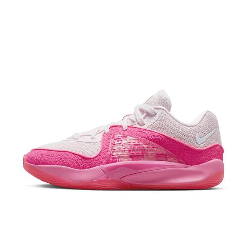 Nike KD 16 NRG EP 粉白色 男款 低帮 休闲运动篮球鞋FQ9216-600