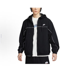 Nike Sportswear FW25 黑色 男款时尚潮流连帽夹克外套HJ2013-010