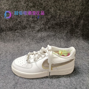 AF1 瑕疵处理Nike DH9595 Force 白金银双钩低帮板鞋 001 Air