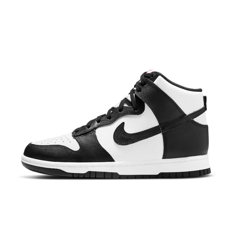 Nike黑白熊猫女高帮休闲板鞋