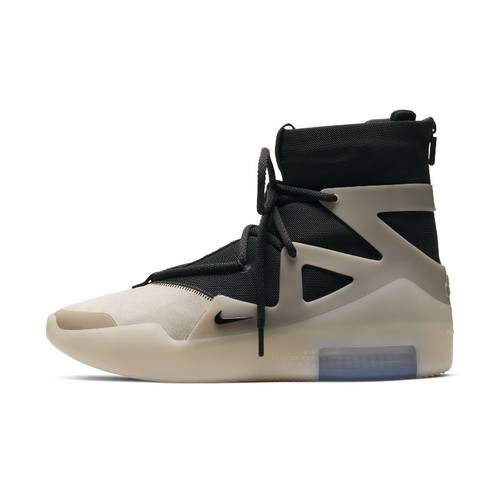 Nike黑白灰复古高帮篮球鞋