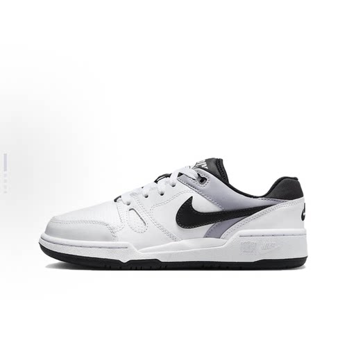 Nike白灰色GS低帮休闲板鞋