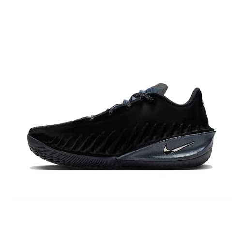 Nike黑色男女同款低帮篮球鞋