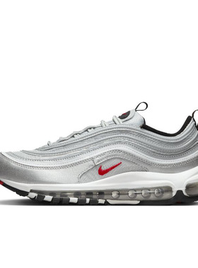 Nike Air Max 97 银子弹头灰色女款低帮运动休闲跑步鞋DQ9131-002