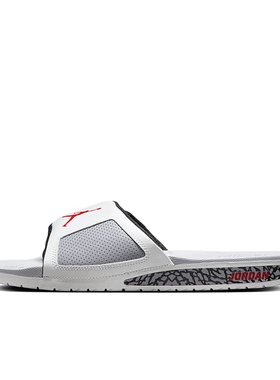 Jordan Hydro 3 银灰色 男子运动休闲舒适潮流一字拖鞋854556-101