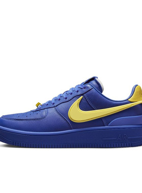 Nike Air Force 1 AF1空军一号联名蓝黄男运动低帮板鞋DV3464-400