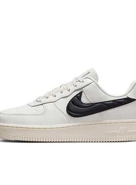 Nike Air Force 1 Low AF1空军一号 白黑 女款低帮板鞋FV1182-001