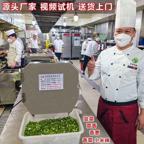 多功能切菜机食堂商用葱花全自动