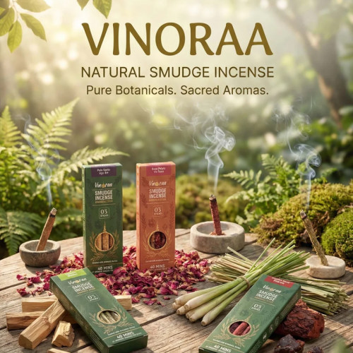 vinoraa手工植物线香薰衣草鼠尾
