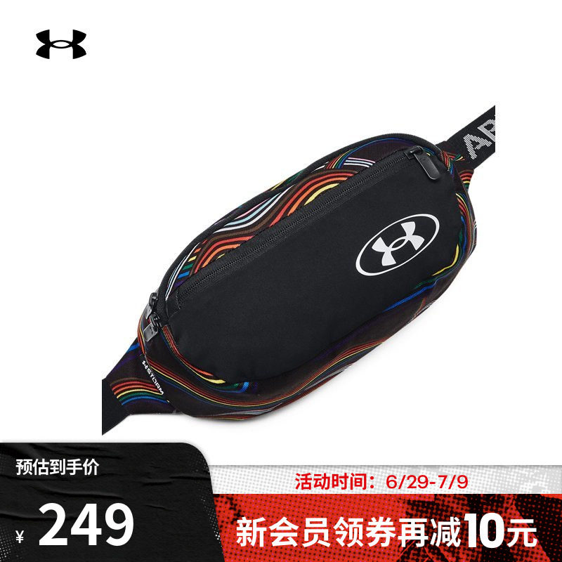 Túi đeo hông thể thao tập luyện UA xuân hè Flex nam nữ chính hãng Under Armor 1364190 túi đựng điện thoại đeo tay chạy bộ tui the thao