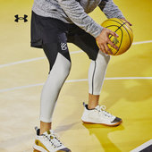 安德玛官方UA库里Curry 男子篮球运动紧身七分裤1362586