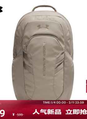 安德玛官方UA春夏Hustle 6.0 Pro情侣训练运动双肩背包1384671