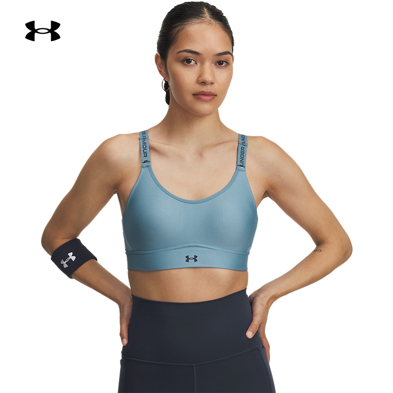 安德玛官方女子中强度运动内衣