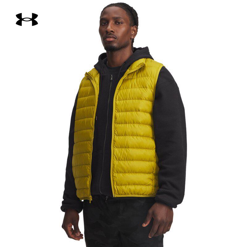 安德玛官方UA Limitless热冬系列男800蓬运动休闲羽绒马甲6001212