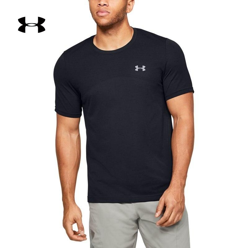 安德玛官方UA Seamless男子训练运动T恤Under Armour1351449-1