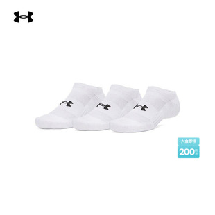 6009683 3双装 安德玛官方UA Performance情侣轻质训练运动浅口袜
