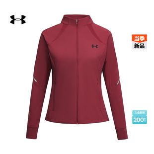 安德玛官方【马年新春系列】UA CNY女子针织运动休闲外套6014318