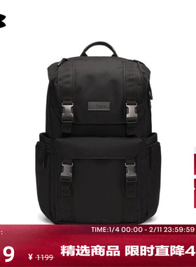 安德玛官方UA Triumph Utility情侣轻质运动休闲双肩背包6000948