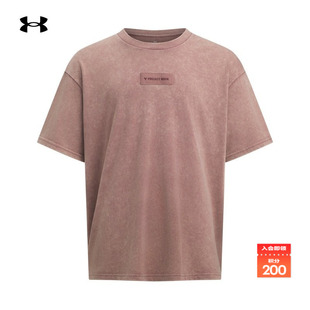T恤6006763 Rock强森男高克重训练运动短袖 安德玛官方UA Project
