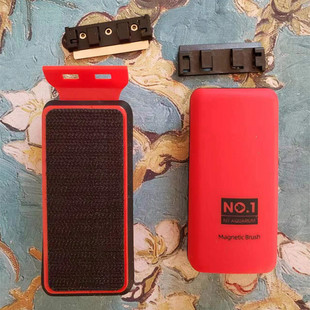 NO1磁力刷超强吸力水族小号鱼缸擦玻璃清洗神器双面除藻清洁工具